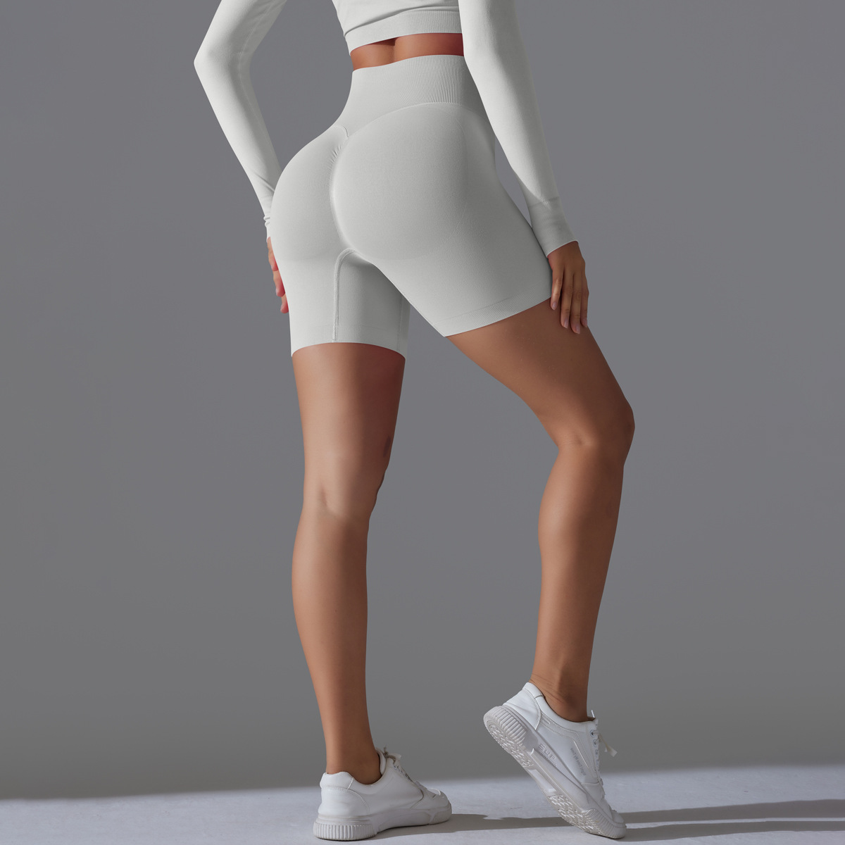 Simple Style Sport Style Solid Color Nylon Collarless Active Bottoms Skinny Pants Sweatpants display picture 64