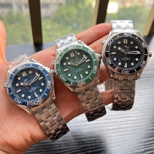 Foreign trade explosions European factory direct wholesale AliExpress wish European and American men's hollow mechanical seahorse watch