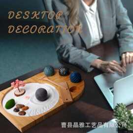 竹制香料容器盐边调酒师工具盐沾杯沾糖套装木质鸡尾酒托盘批发