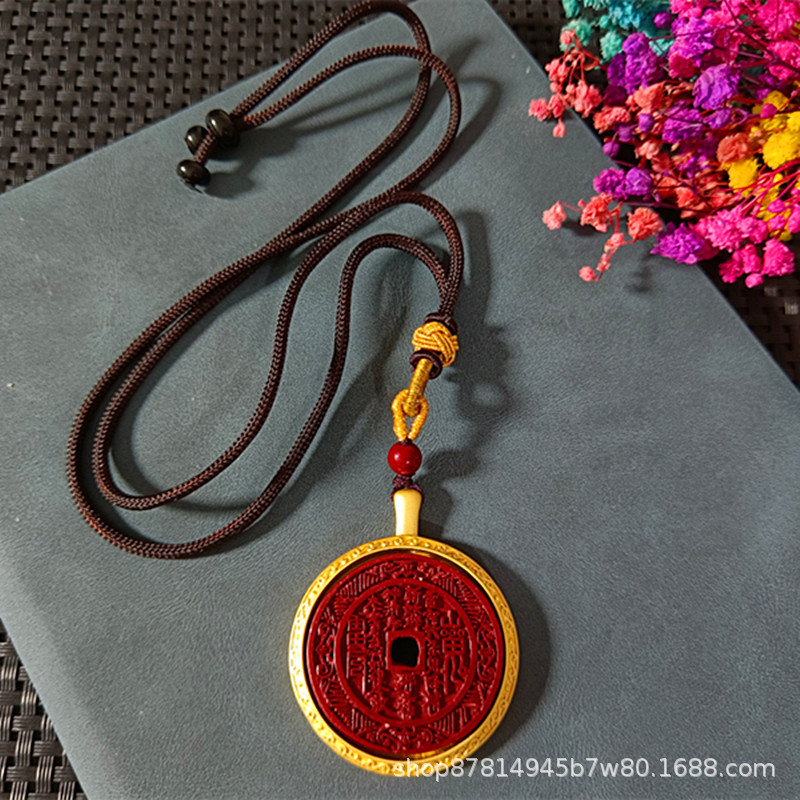 퍼플 골드 샌드 상감 산 유령은 커피 로프 (직경 약 32mm) 로 돈을 씁니다