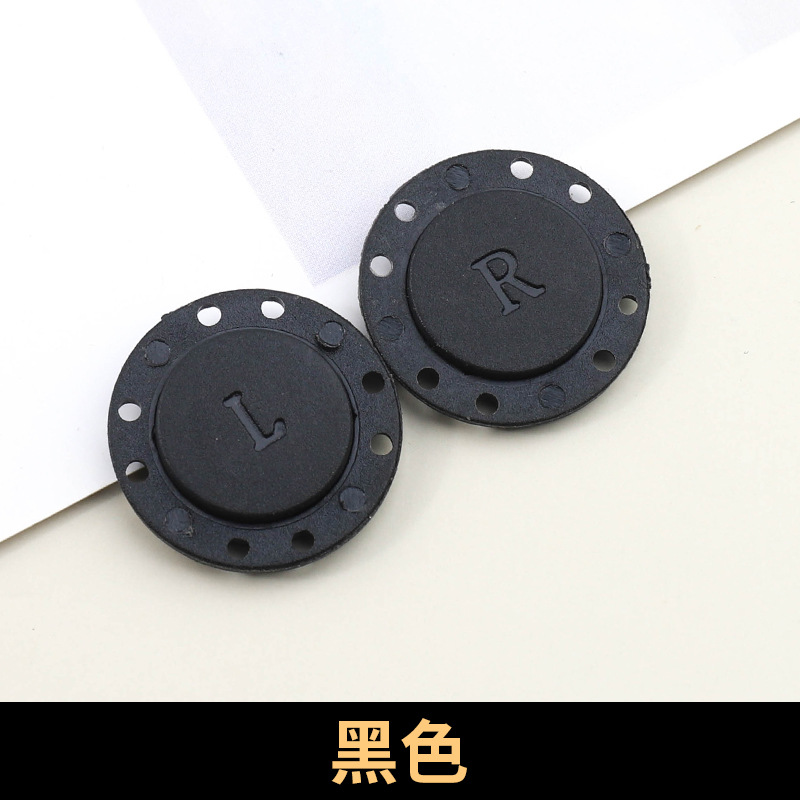 Color de nylon hebilla oculta hebilla magnética hebilla de succión magnética Madre y niño hebilla imán botón Botón abrigo hembra hebilla magnética invisible