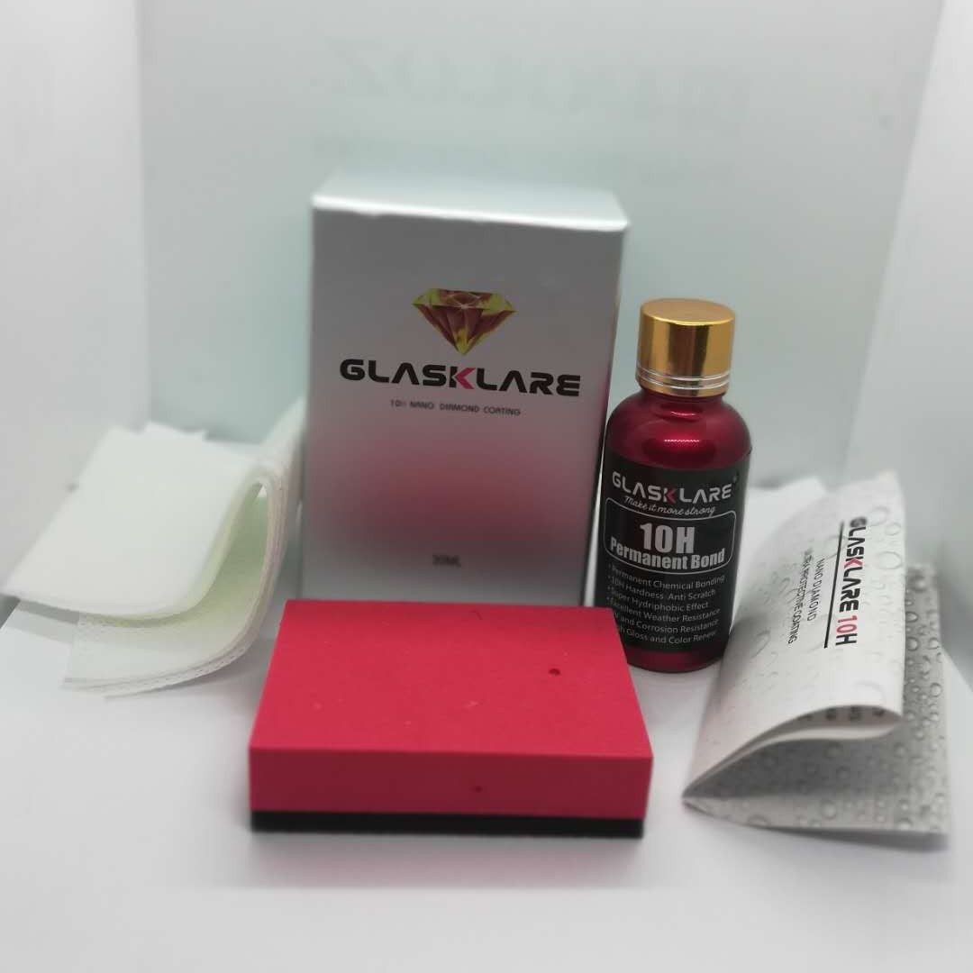 Керамическое нано-покрытие для автомобиля GLASKLARE 10H