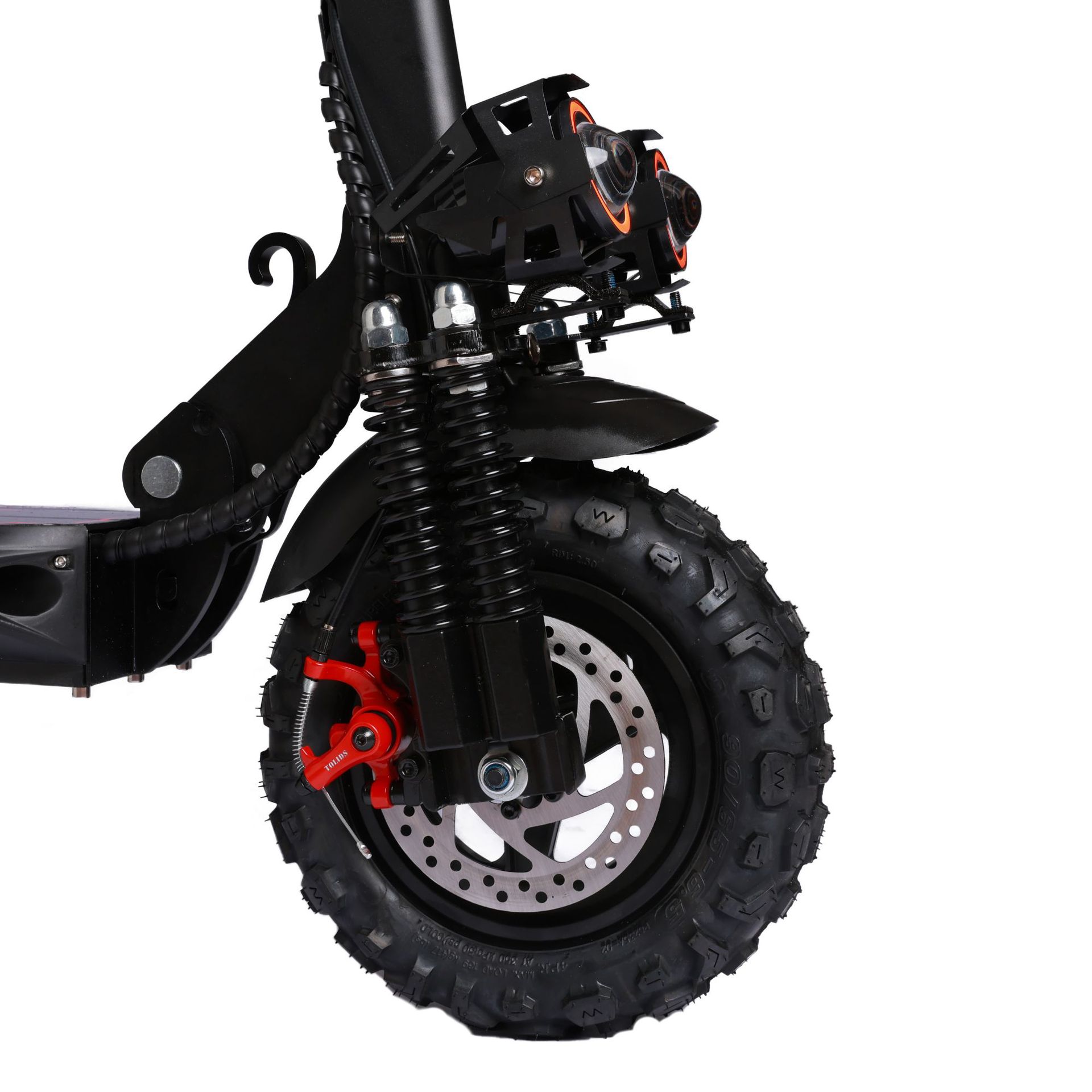 Foreign Trade Export 1200W Foldable Electric Scooter for Adults 11inch Off-Road Electric Scooter with Dual Shock Absorption