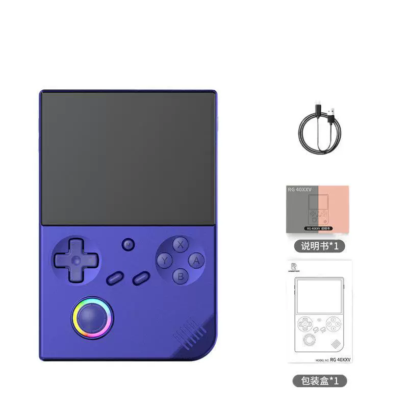 Мультимедийная игровая консоль AMPOWN RG40XXV, PSP-подобная, подключение HDMI к ТВ, Wi‑Fi, онлайн