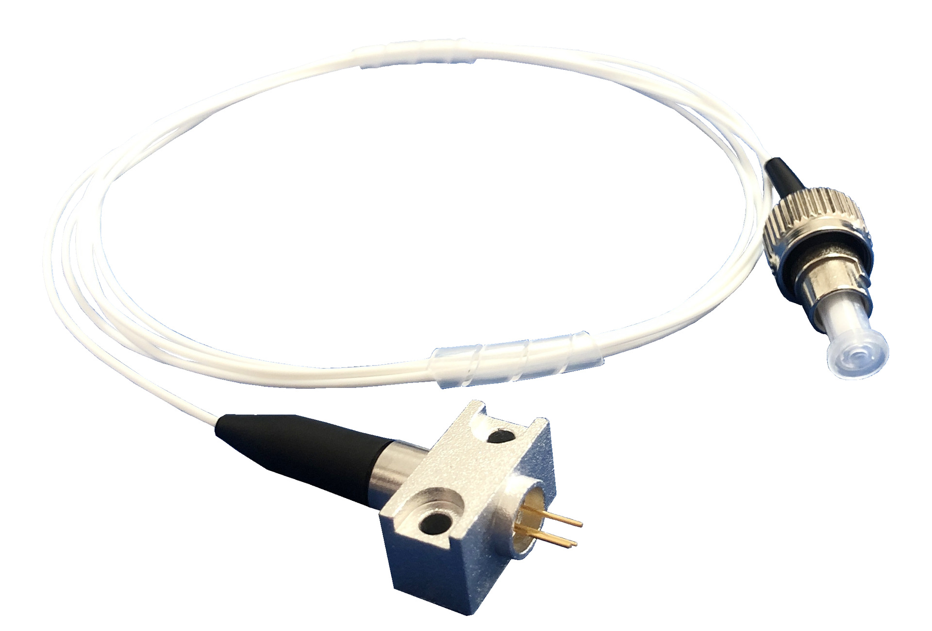 405nm/410nm 200mW 同轴 多模光纤耦合激光器模块