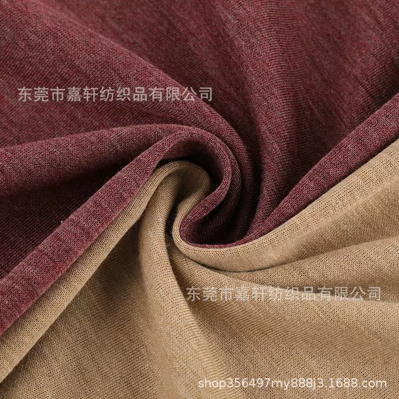 现货人棉仿麻弹力拉架 莫代尔  230g面料 打底衫内裤春夏装面料