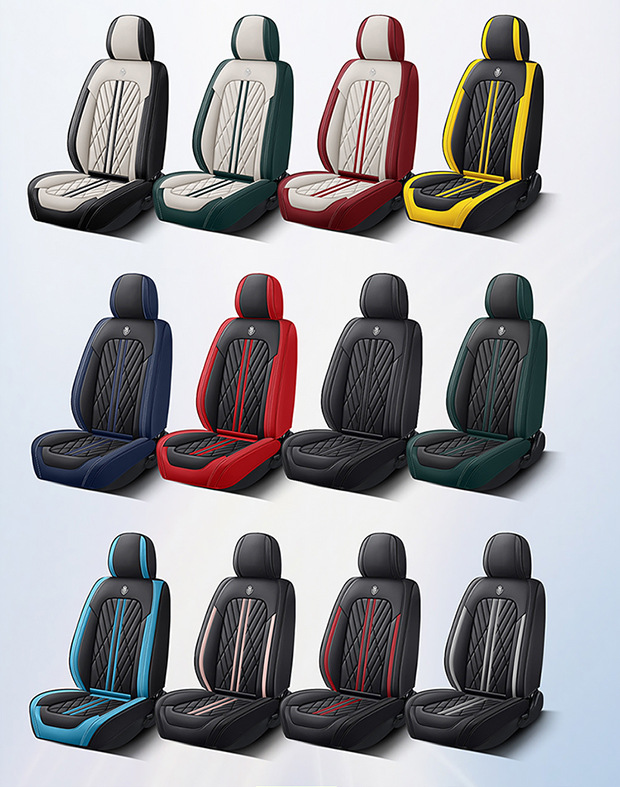 All-inclusive car seat cushion nappa leather seat cover four seasons universal stain-resistant protection interior modification car seat cushion cover