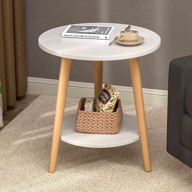 Небольшой стол диван боковой столик кофейный столик для домашнего использования Съемная спальня Небольшой дом тумбочный столик для подставки Простой арендуемый дом