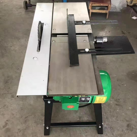 Cepilladora de carpintería de escritorio multifuncional con envío gratis, sierra de mesa pequeña para el hogar, cepilladora eléctrica, cepilladora tres en uno, cepilladora plana