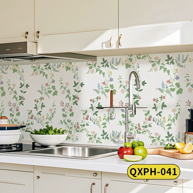 Fresh self-adhesive waterproof sticker, wallpapers