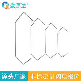厂家V型钢丝挂钩喷涂电镀喷塑电泳喷漆/流水线用老式吊钩治具大全