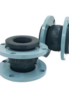 KTX Flange Rubber Soft Joint Acid and Alkali Resistant Oil and Wear Resistant Soft Connection Elastic Expansion Joint DN 80 100 150