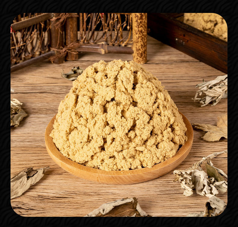 Five Year Aged Moxa Wool 50:1 Ai Rong Golden Moxa Floss 500g Bulk for Moxibustion Sticks and Cones in use