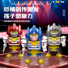 跨境3D打印拼装发条人偶机甲关节可动手办模型解压神器跳舞机器人