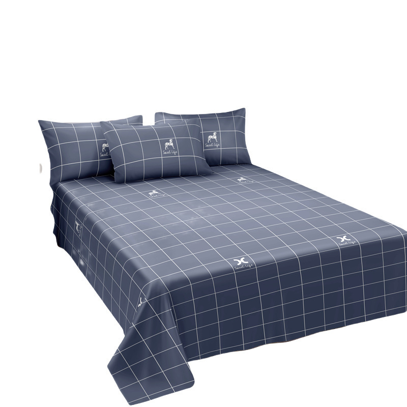 2025 nuevo ins sábanas colchones sábanas de una sola pieza de dormitorio de estudiantes es una sola persona doble sensación de verano frío