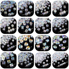 ガラス水晶のビーズの光沢のある面のビーズの桃の心のビーズdiyの手作りのビーズのブレスレットのアクセサリーの材料の部品のビーズ