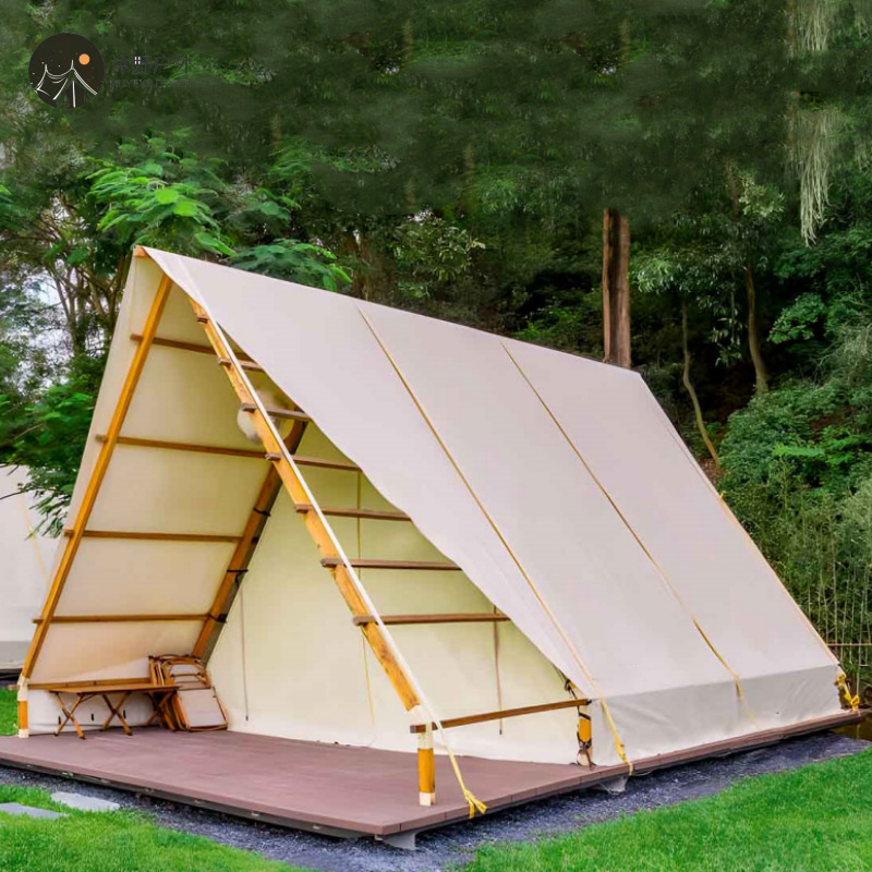 Muye al aire libre gran tienda de campaña triangular camping residencial lugar escénico camping tienda de campaña restaurante alojamiento hotel tienda de campaña cabaña