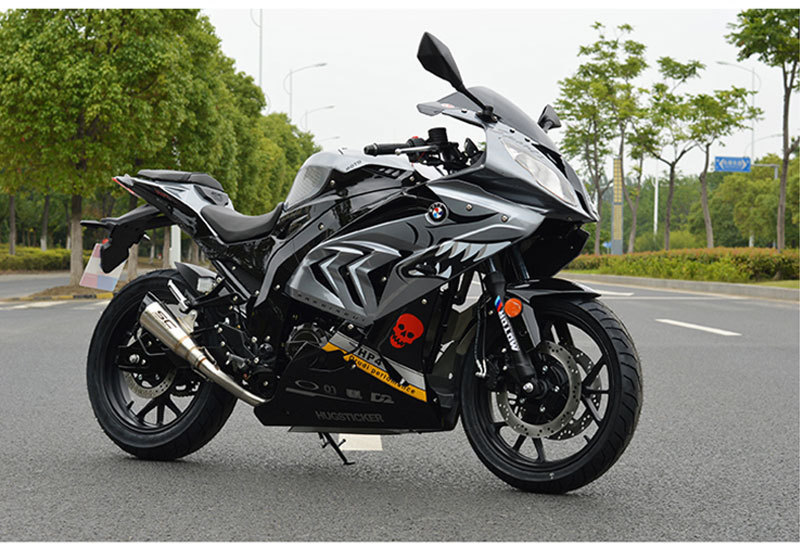 Baodiao Rr Large-Displacement Motorcycle Sports Car, Dual R400Cc Water-Cooled Road Racing Heavy Motorcycle, Fuel Vehicle Can Be Registered