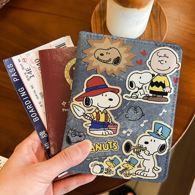 クレヨンしんちゃんレトロカウボーイ漫画パスポートホルダードキュメントバッグ保護カバー多機能カードバッグ海外旅行ポータブル|undefined