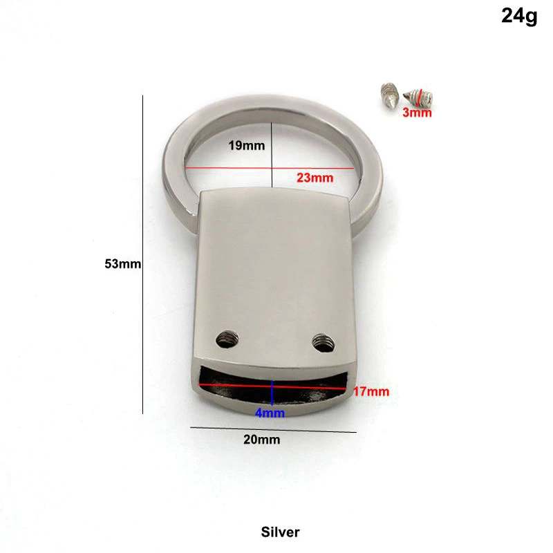 Creative lock, men's keychain with laser, (Physicals), creative gift