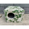 Green leaf round hole (comes with door curtain+thick cotton pad+)