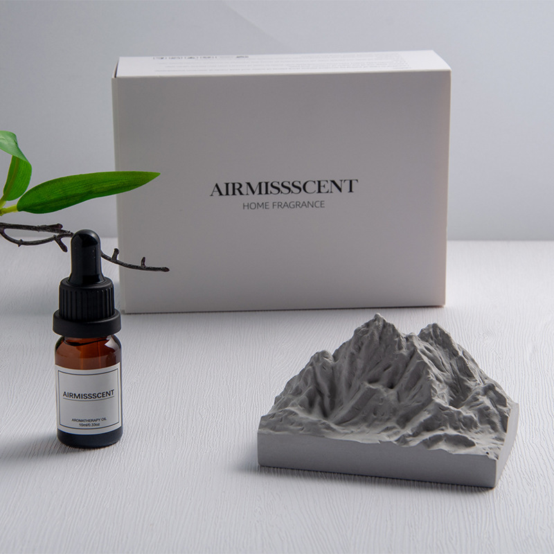 Alpine Diffuser Stone Aromatherapy Home Essential Oil Fire-Free Crystal Rattan Bedroom Living Room Car Aromatherapy Ornaments