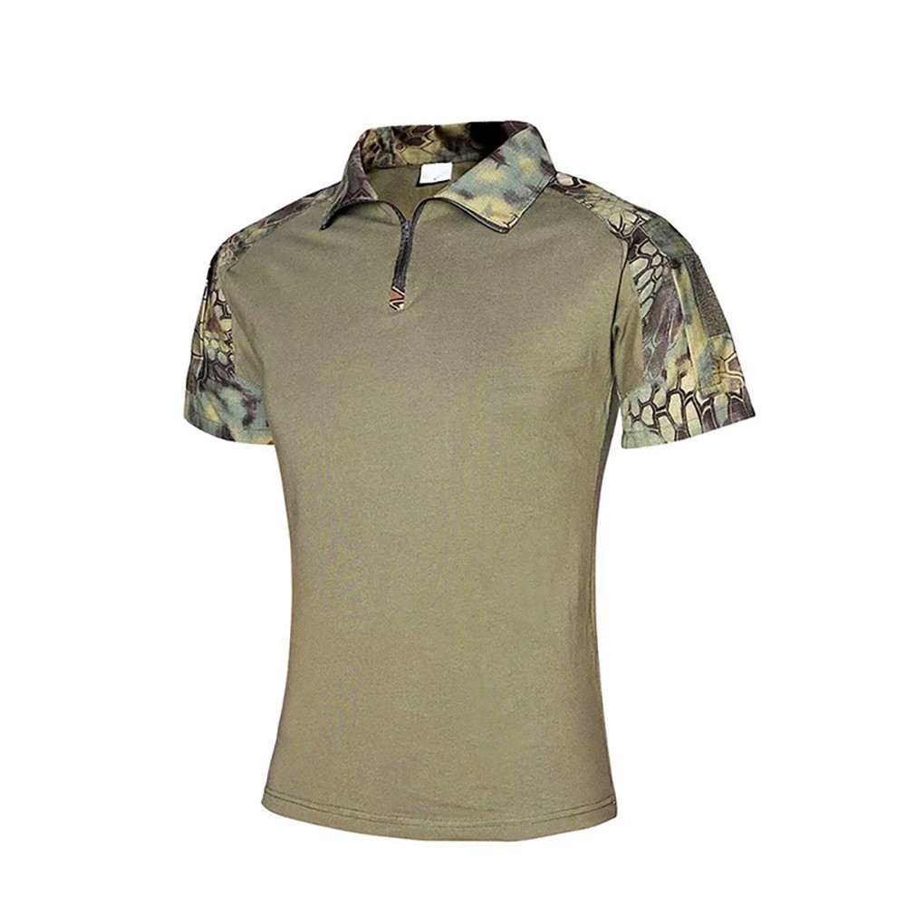 Tren transfronterizo G2 ropa de rana tops verano para hombres ropa de camuflaje de manga corta entrenamiento de rana al aire libre ropa táctica fábrica al por mayor