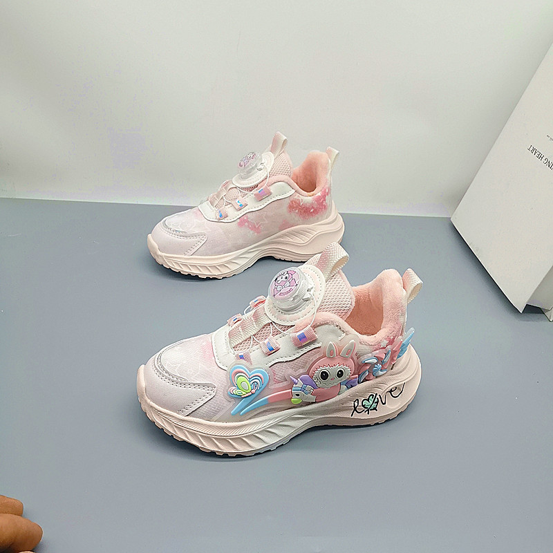 28-33 Zapatos deportivos de algodón de invierno nuevos zapatos para niños, niños, niñas, padres, zapatos para niños