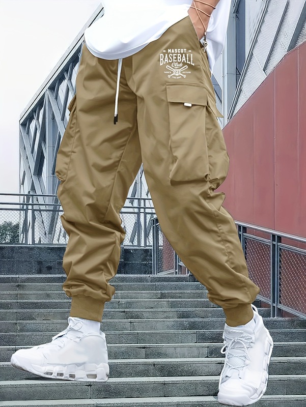 国境を越えた貿易新しい作業服カジュアルパンツメンズストレートスウェットパンツスポーツフィットネスパンツマルチポケットルーズロングパンツ|undefined