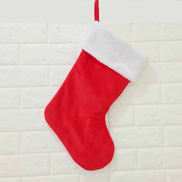 クリスマス用品装飾金ベルベットクリスマス靴下ミスベットクリスマス靴下赤緑2025年新作|undefined