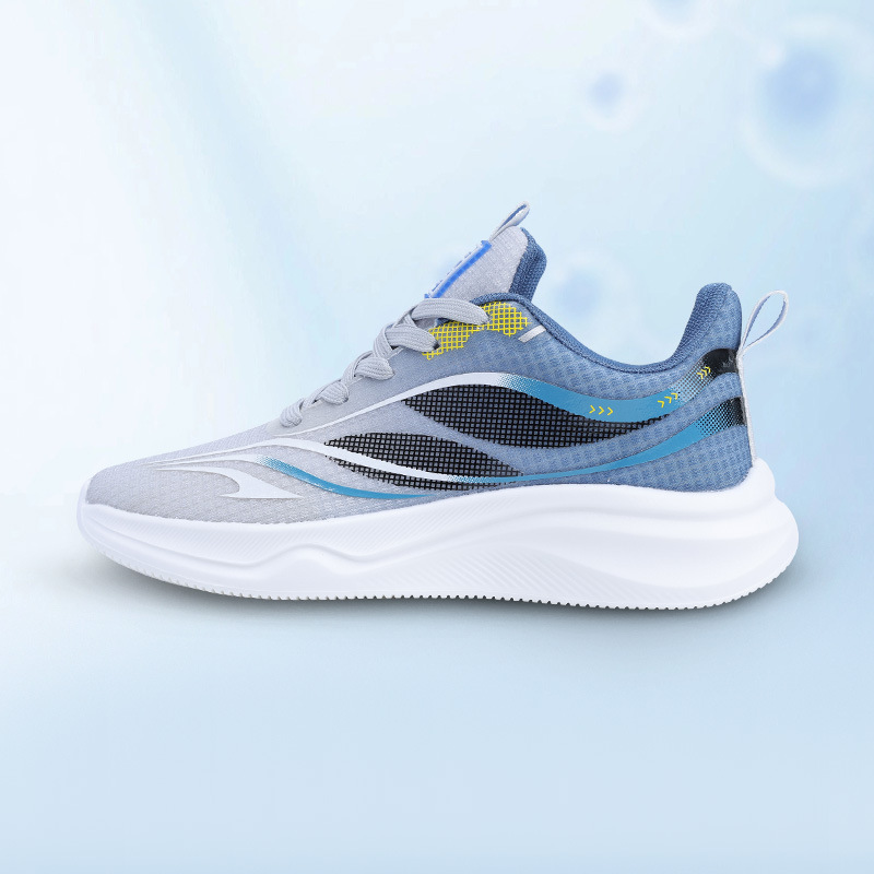Nuevos zapatos deportivos para hombres, zapatos de malla transpirables de primavera para hombres, zapatos para correr profesionales para jóvenes con absorción de impactos de moda, comercio exterior al por mayor