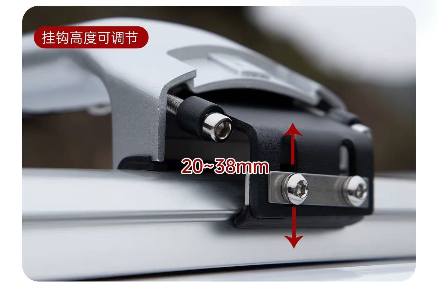 Aluminum Alloy Roof Rack Cross Bars Luggage Carrier