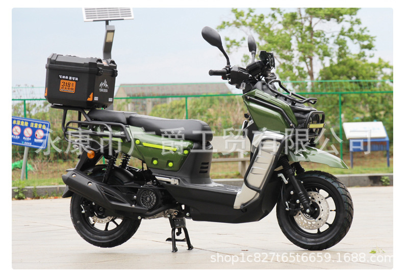 Export Tank Defender New 150Cc Scooter Off-Road Power-Assisted Two-Wheel Road Dominator for Adults