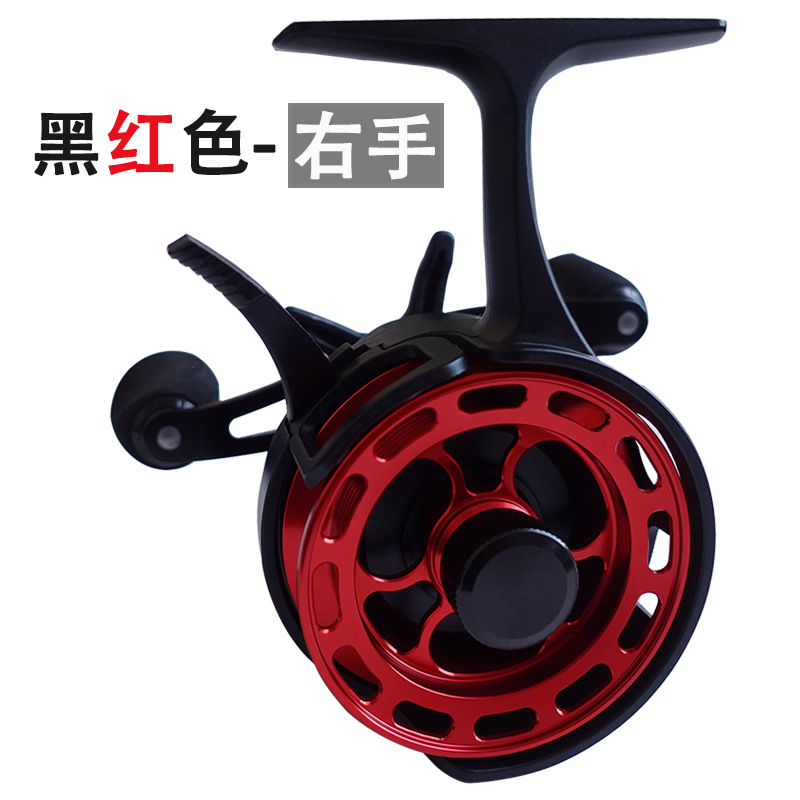 Right hand - black red