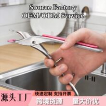 不锈钢碗碟夹家用厨房防烫夹小工具隔热防滑加厚硅胶提盘器泰山夹