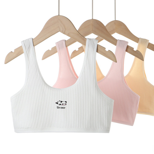 7-9-11-13-14 Year Old Girls' Cotton Vest for Developing Teens & Young Students—Perfect Undergarment for Elementary & Middle School Girls