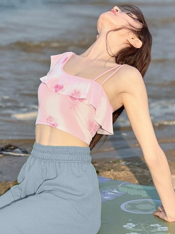 瑜伽裤宽松2025新款外穿禅意国风绝美普拉提套装舞韵灯笼健身裤女|undefined