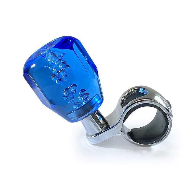 Car Steering Wheel Booster Ball Knob Neutral Car Wheel Booster Acrylic Steering Power Handle