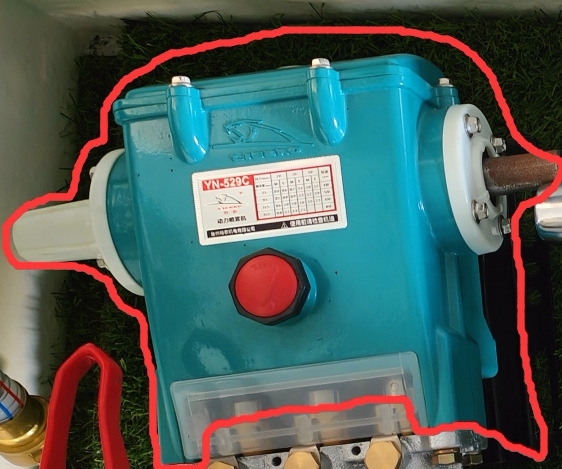 Bomba de Émbolo para Fumigadora OS 328C Tipos 16 21 22 26 30 60 524 822 de Hierro Fundido para Hogar