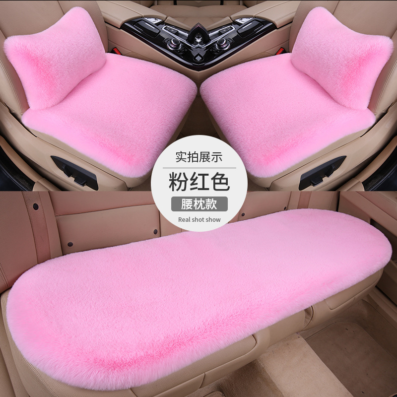 冬のカーシートクッションウサギぬいぐるみ暖かいクッションウサギぬいぐるみ暖かいショートヘアスポット卸売快適|undefined