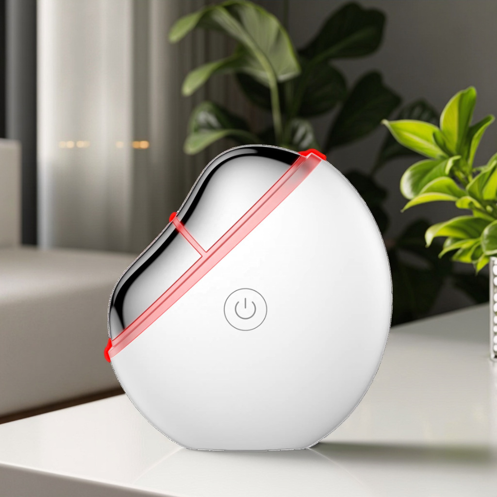 Cross-Border Hot-Selling Home Beauty Instrument for Lifting and Firming Ems Microcurrent Warm Blue-Green Photon Ems Electric Scraping Instrument