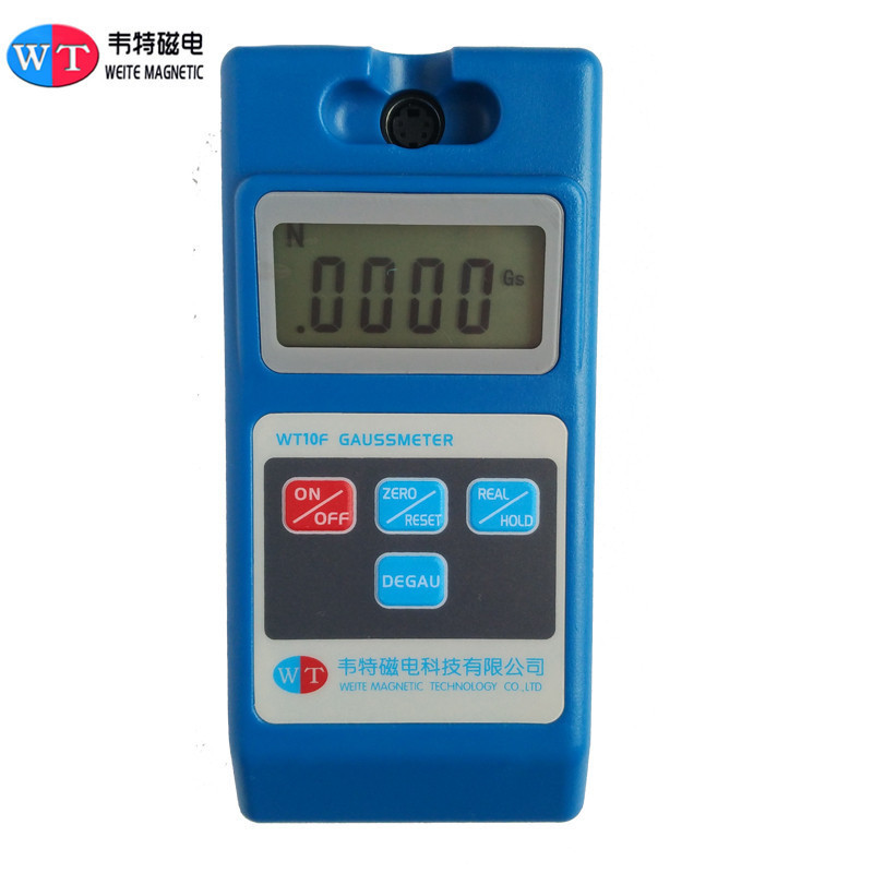 韦特高精度高斯计地球磁场测试仪特斯拉计地球空间磁场测试WT10F
