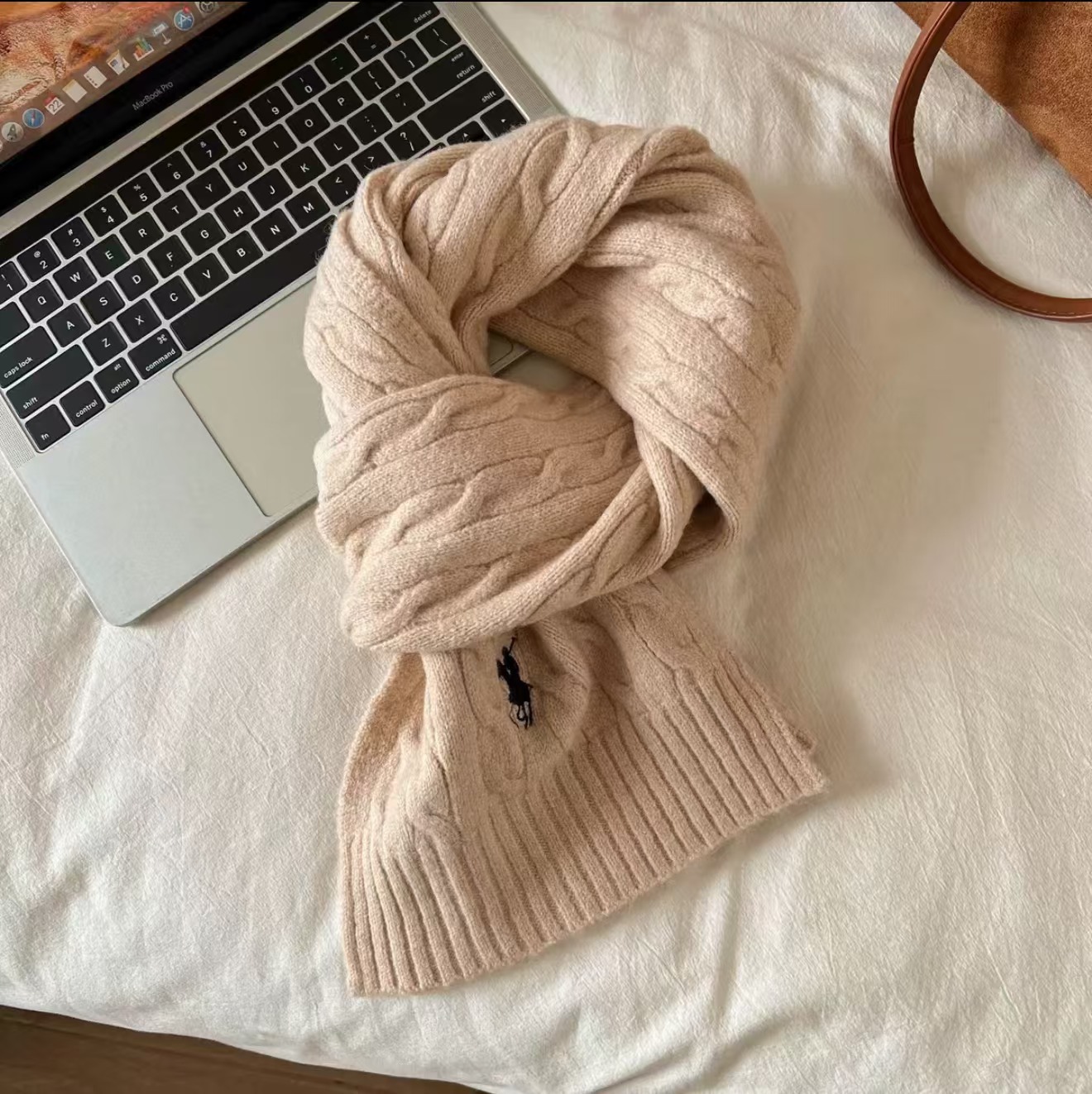 Polo Ralph Lauren Scarf Beige