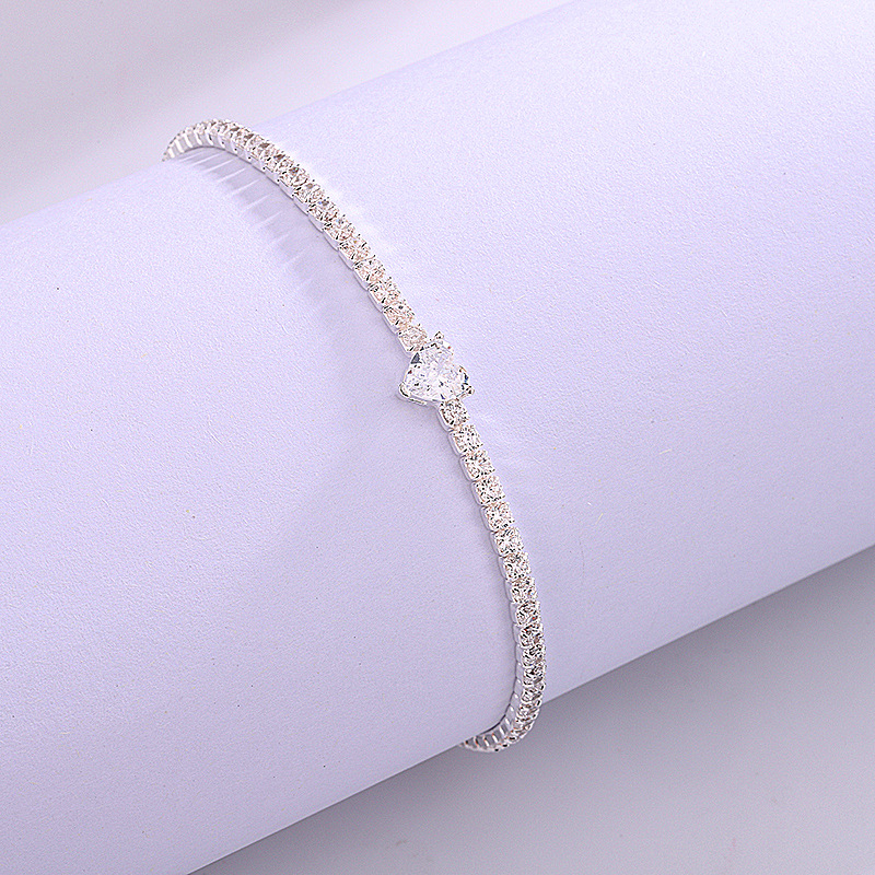 Bracelets Classification 925 sterling silver Chain Material 925 Sterling Silver Bracelets Simple Style Classic Style