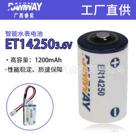 睿奕 ER14250锂亚电池 3.6V 台达伺服 数控机床 ETC探头电池