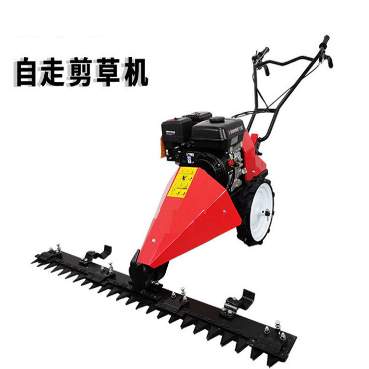 批发手推草坪除草机 杂草开荒农业打草机 自走汽油柴油果园剪草机