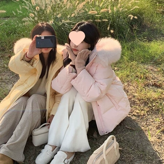 我要十个亿棉服女冬季新款短款小个子超好看今年流行闺蜜
