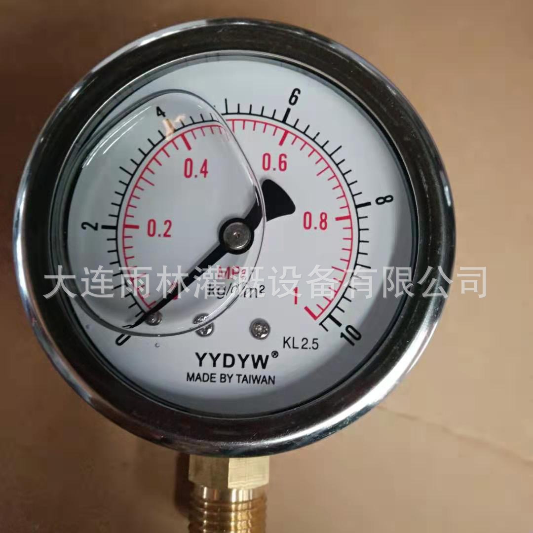 水压表 厂家喷灌机配件