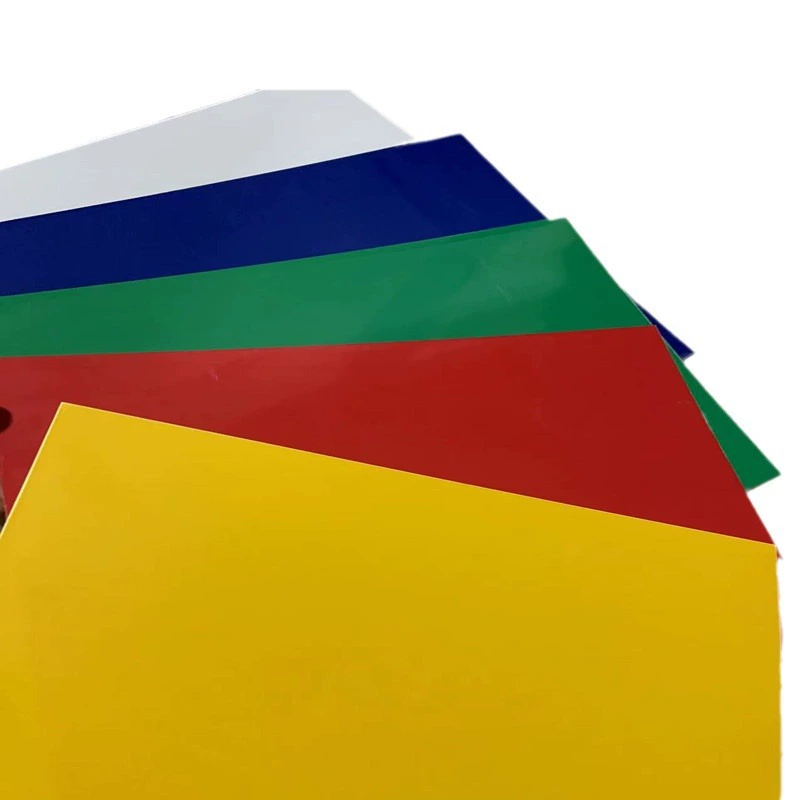 А4 цветной ПВХ пленка PP черный матовый лист белый пластиковый лист прозрачный ПЭТ блистерный жесткий лист