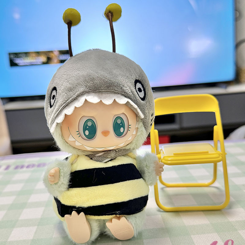 服のみ】第二世代ブラインドボックス ラブブ服 エポキシ樹脂製顔飾り ラブブ シットシットパーティーシリーズ ベビー服 可愛い|undefined